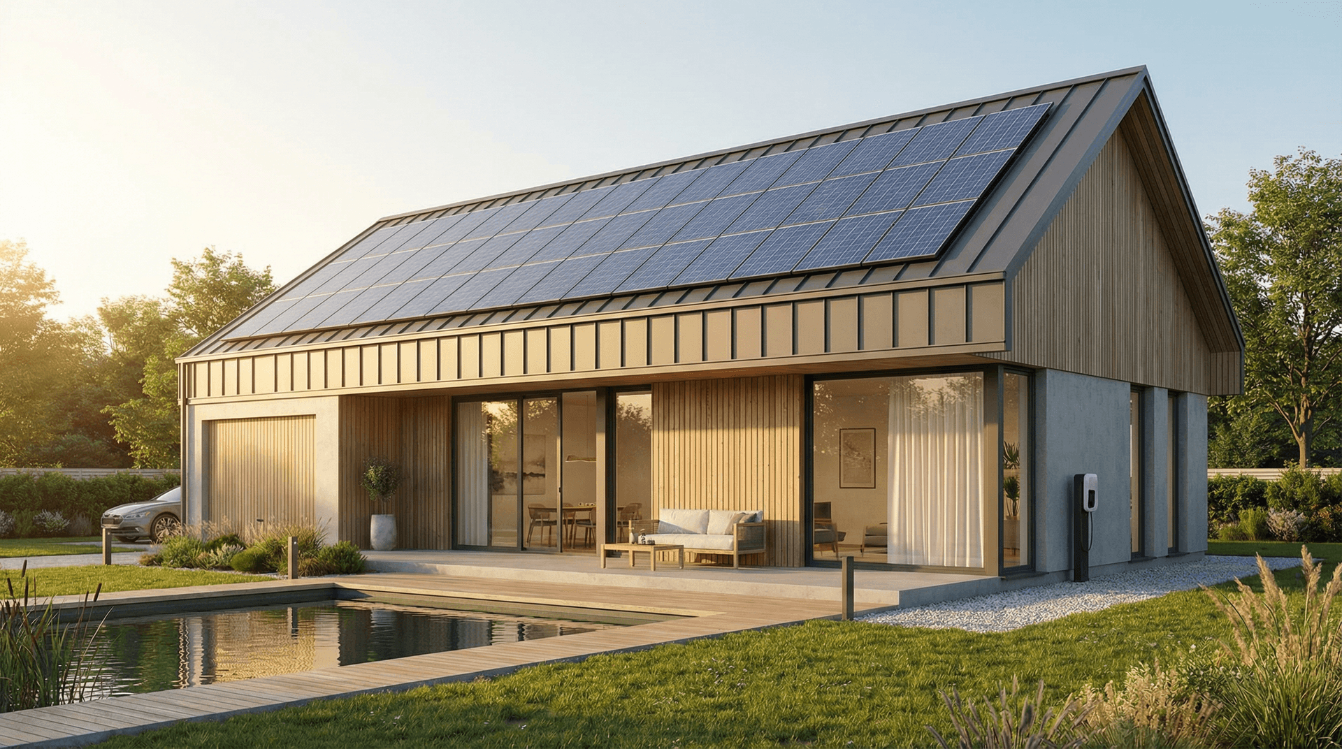 Solarstrom Produktion