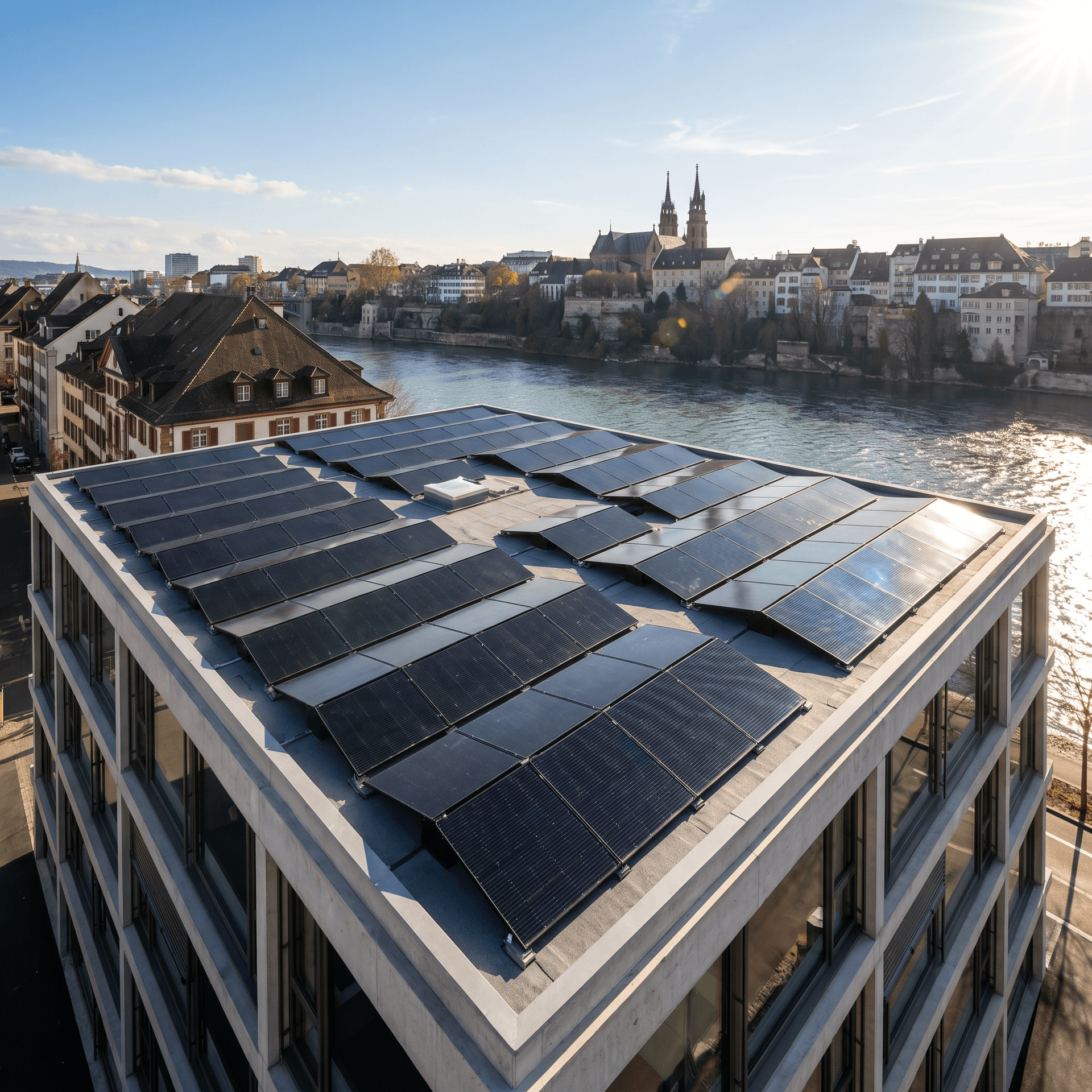 Solarstrom Produktion
